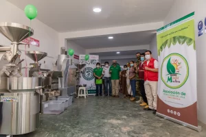 Inauguración de la planta d eprocesamiento