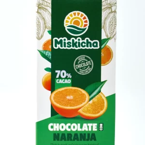 Chocolate con Naranja 70% cacao