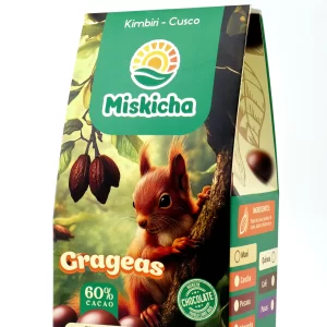 Grageas 60% cacao, 100g