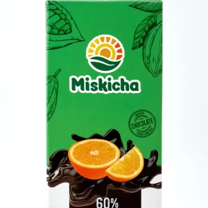 Chocolate con Naranja 60% cacao
